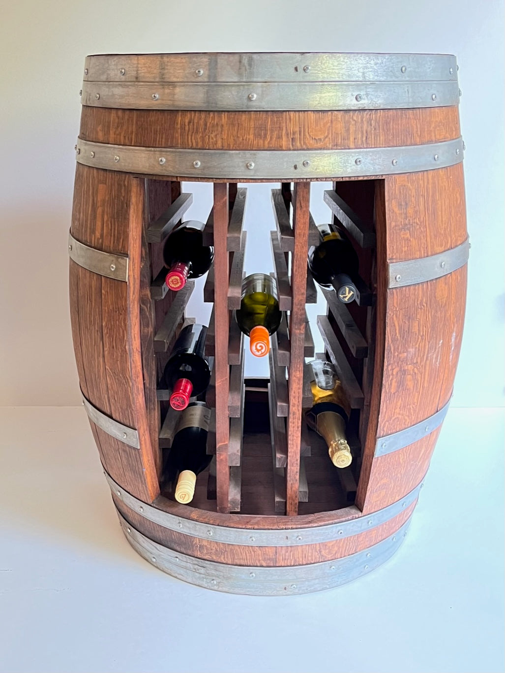 Barrel Wine Cabinet