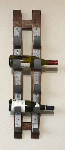 Barrel Stave Wine Bottle Holder