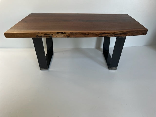 Live Edge Walnut Slab Coffee Table