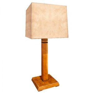 Marin Table Lamp with Fabric 'Oats' Shade